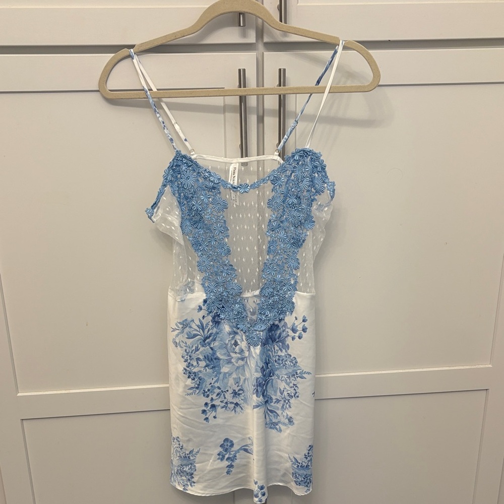 Flora Nikrooz x BHLDN Printed Showstopper Chemise